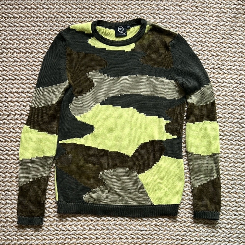 McQ by Alexander McQueen Camouflage Sweater